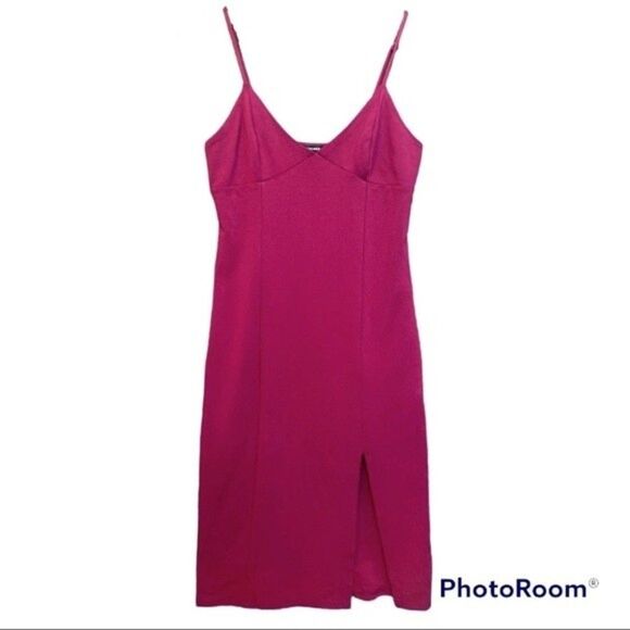 Forever 21 Red Bodycon Sleeveless Dress Size Large - Picture 1 of 7